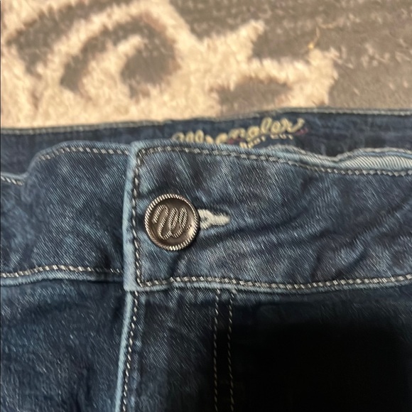 Wrangler Blue Boot Cut Jeans Classic Style size 19x34 - Picture 2 of 6